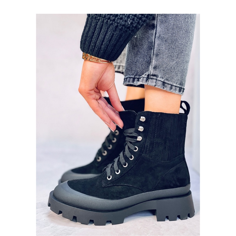 Demps Chaussures de randonnée noires - Inello 1