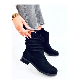 Bottines plates classiques Wonger Noir - Inello le noir 1