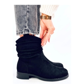 Bottines plates classiques Wonger Noir - Inello le noir 2