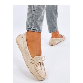 Wards Mocassins en daim beige - Inello 3