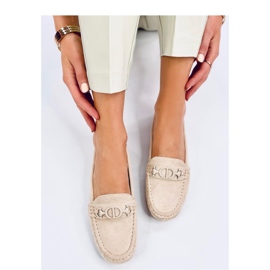 Mocassins femme en daim Trabei Beige - Inello 1