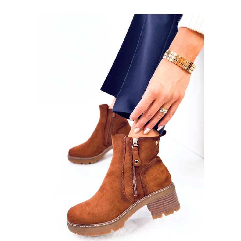 Bottes protectrices Linea Marron - Inello brun 2