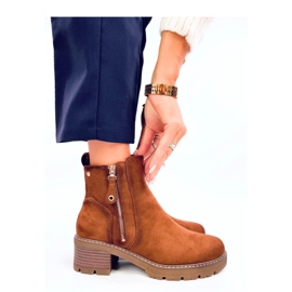 Bottes protectrices Linea Marron - Inello brun 3