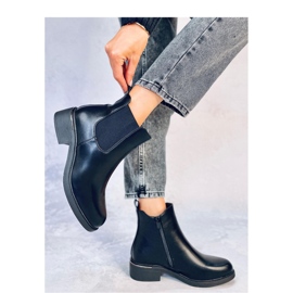 Bottines Chelsea Tagart grain noir - Inello le noir 2