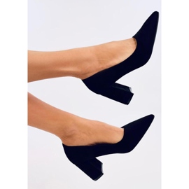 Escarpins à talons larges Clairay noirs - Inello le noir 2