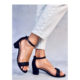 Costello Sandales à talons noires - Inello 1