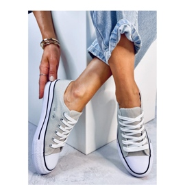 Baskets classiques femme Fargis Gris - Inello 3