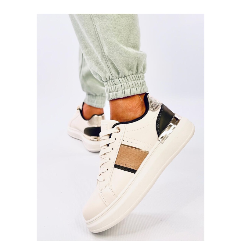 Holms Baskets plateforme vertes - Inello beige 1