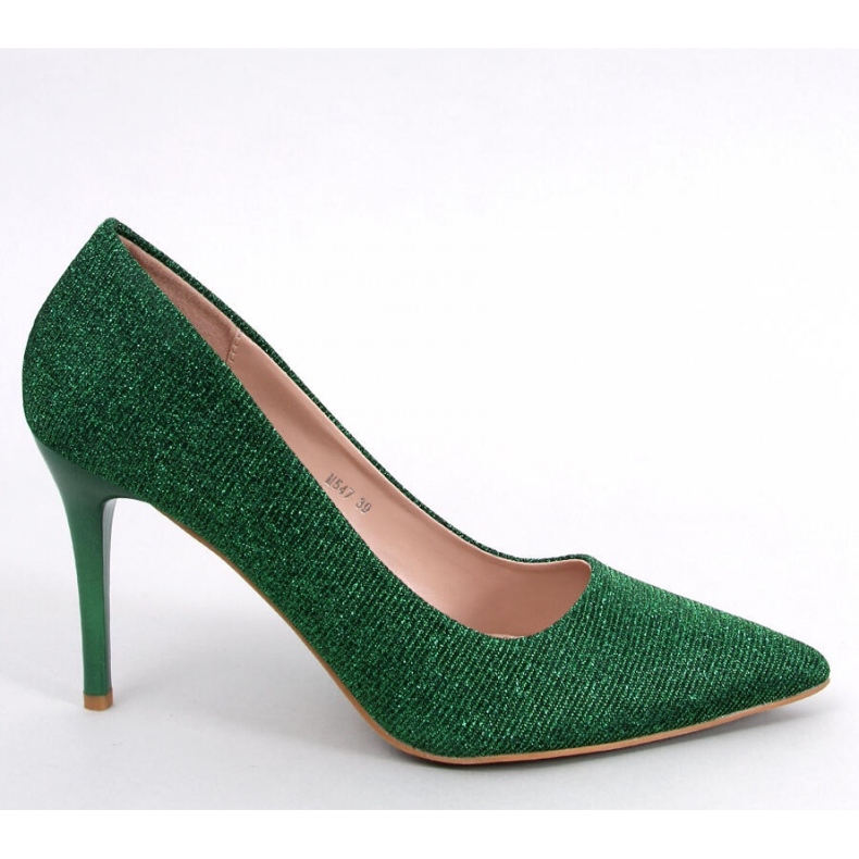 Escarpins femme irisés Vert Maineri - Inello 1