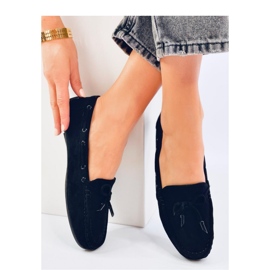 Wards Mocassins en daim noir - Inello le noir 2