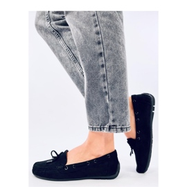 Wards Mocassins en daim noir - Inello le noir 3
