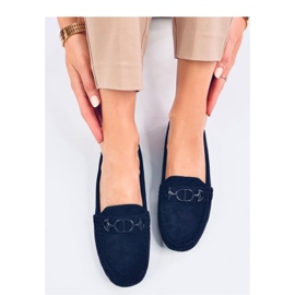 Mocassins femme Trabei en daim marine - Inello 1