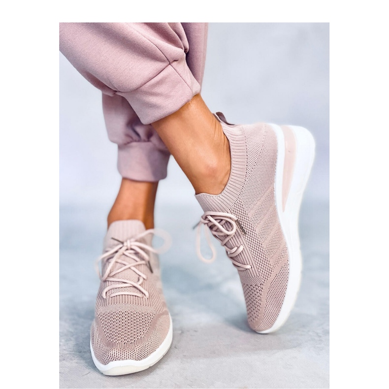 Croft Chaussures de sport compensées cachées roses - Inello 1 Croft Chaussures de sport compensées cachées roses - Inello 1