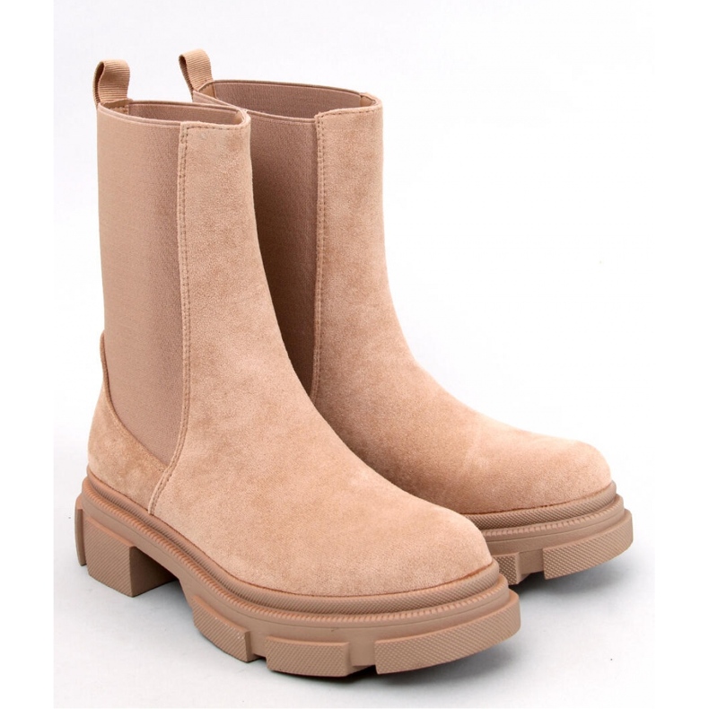 Magers Chelsea boots montantes kaki - Inello beige 1 Magers Chelsea boots montantes kaki - Inello beige 1