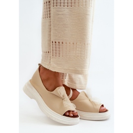 Step in style Sandales Modèle Zazoo 2939 Beige Clair - Entrez avec style 1