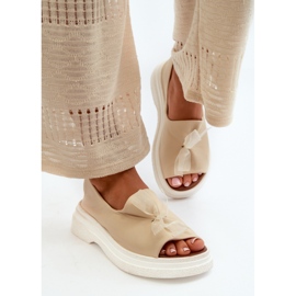 Step in style Sandales Modèle Zazoo 2939 Beige Clair - Entrez avec style 2