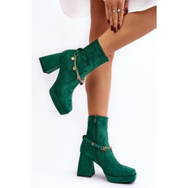 Step in style Bottes Modèle Tiselo 168-500 Vert - Entrez avec style 2