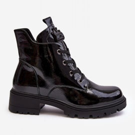 Step in style Bottes Modèle S.Barski HY93-91 Noir Lakier - Entrez avec style le noir 3