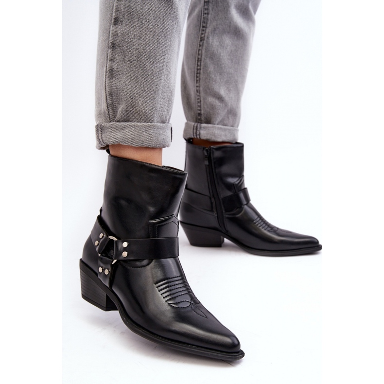 Step in style Bottes Modèle Venosa 9369 Noir - Entrez avec style le noir 2