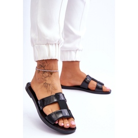 Step in style Sandale Tongs Modèle Zaxy JJ285263 Noir - Entrez dans le style le noir 2