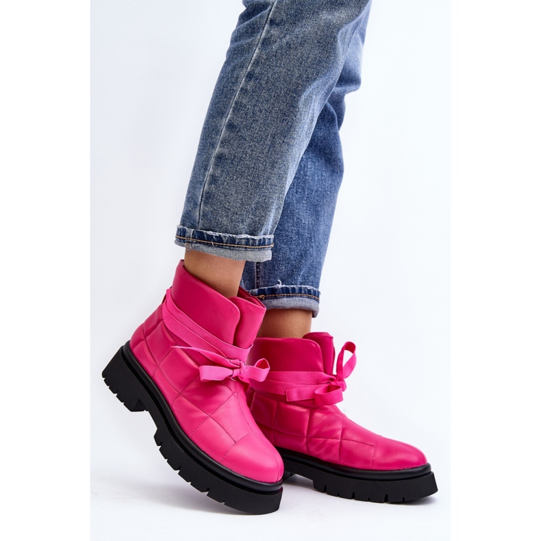Step in style Bottes Modèle Bizzanti NS307 Rose - Entrez avec style 1