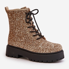 Step in style Modèle de travailleurs Liatheine HB-272 Gold - Entrez avec style jaune 2