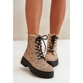 Step in style Modèle de travailleurs Liatheine HB-272 Gold - Entrez avec style jaune 3