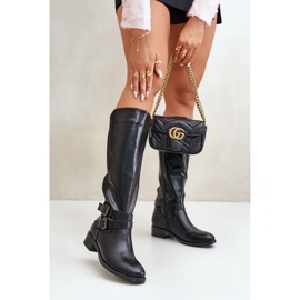 Step in style Bottes Modèle Lotina CHC316 Noir - Entrez avec style 1