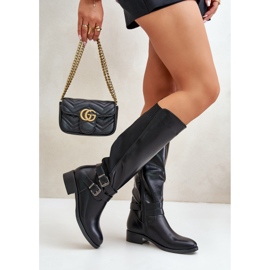 Step in style Bottes Modèle Lotina CHC316 Noir - Entrez avec style le noir 2