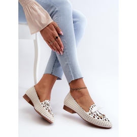 Step in style Ballerines Modèle Nestavia ASA222-1 Blanc - Entrez avec style blanche 2