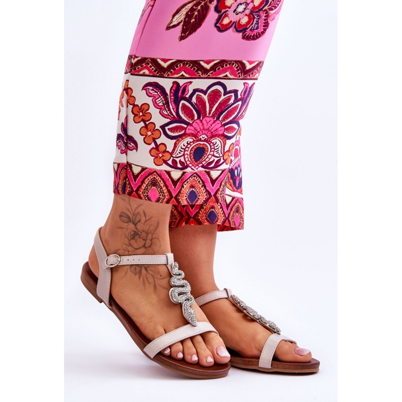 Step in style Sandales Modèle S.Barski KV-5541-42 Beige - Entrez avec style 2