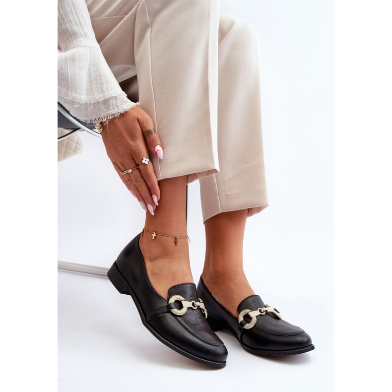 Step in style Mocassins Modèle Zazoo 2880/001 Noir - Entrez avec style 2