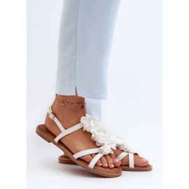Step in style Sandales Modèle Abidina JL85 Blanc - Entrez avec style blanche 1