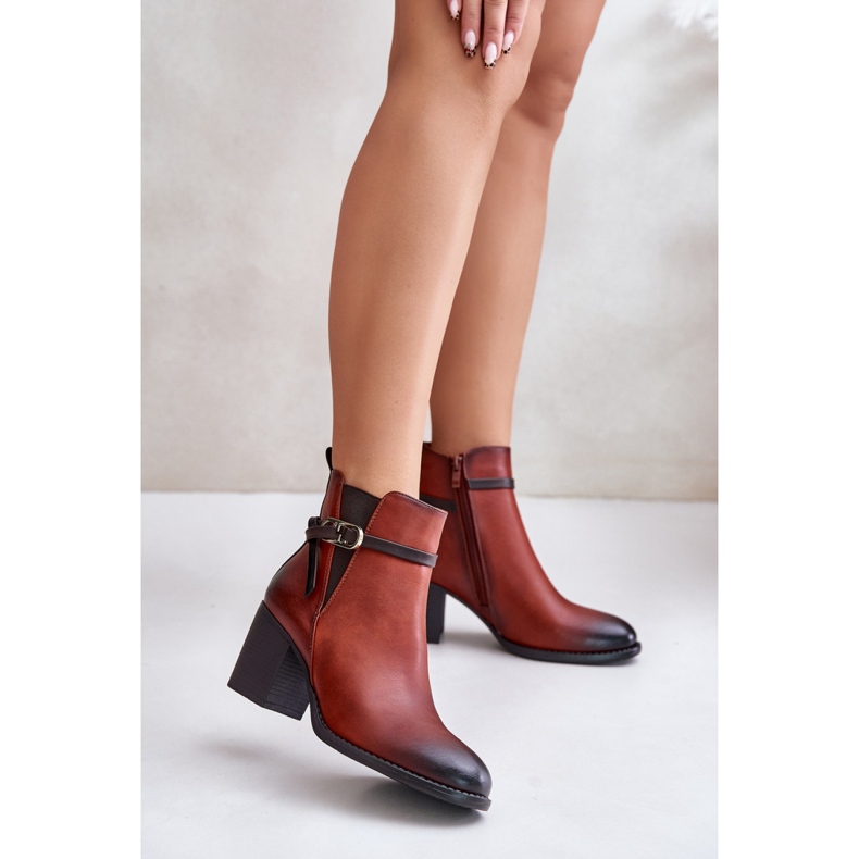 Step in style Bottes Modèle Zinithia ASA250-2 Marron - Entrez avec style brun 1