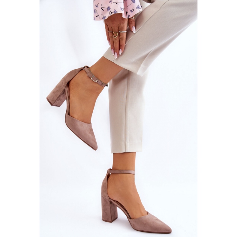 Step in style Escarpins Modèle Lexie QA203P Beige Foncé - Entrez avec style 1