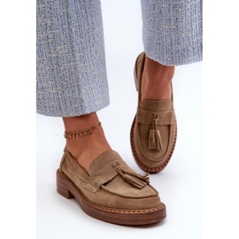 Step in style Mocassins Modèle Da TW107 Marron - Entrez avec style brun 2