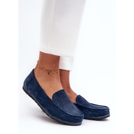 Step in style Mocassins Modèle S.Barski LR755 Marine - Entrez avec style 1