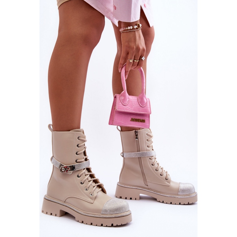 Step in style Bottes de travail Modèle Totah 52022 Beige - Entrez avec style 1