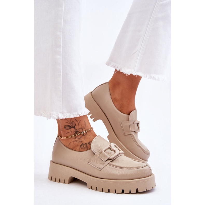 Step in style Chaussures Modèle Mocassins Rayhan 20089 Beige - Entrez avec style 2