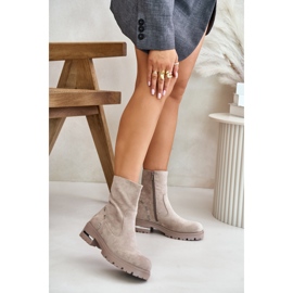 Step in style Bottes Modèle Narilie LG866 Beige - Entrez avec style 1