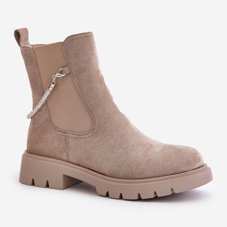 Step in style Bottines Chelsea Modèle Labenne G855 Beige - Entrez avec style 2