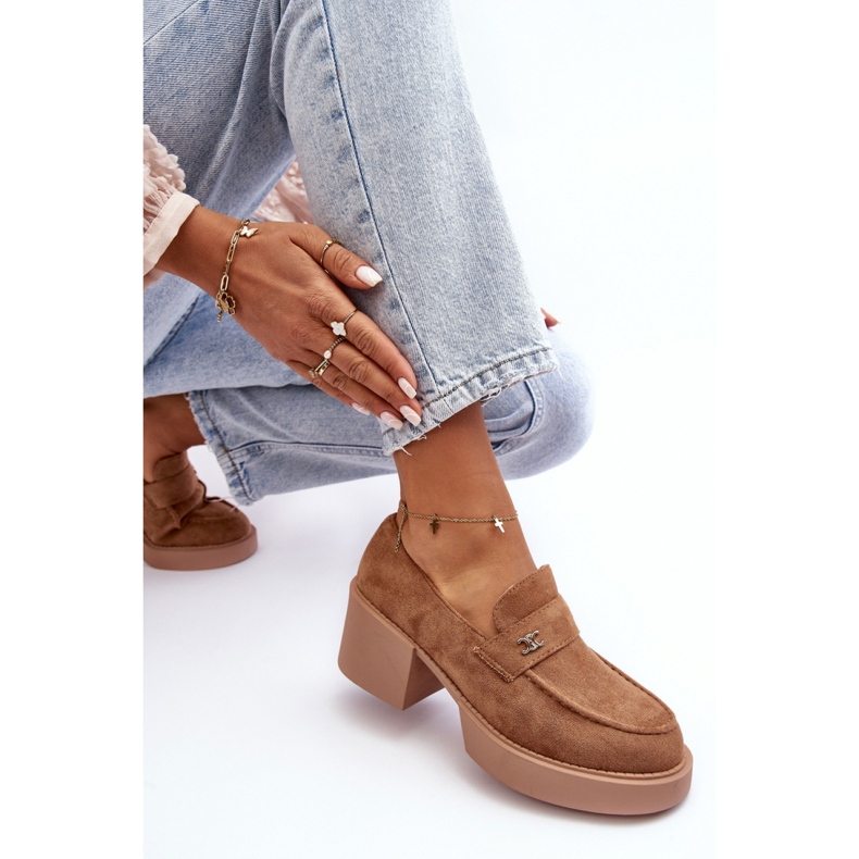Step in style Chaussures Modèle Afnira NS382P Beige Foncé - Entrez avec style 2