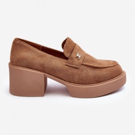 Step in style Chaussures Modèle Afnira NS382P Beige Foncé - Entrez avec style 3