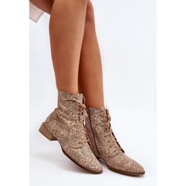 Step in style Bottes Modèle Maciejka 06391-04 Beige - Entrez avec style 1