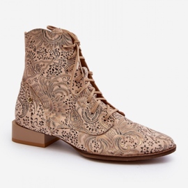 Step in style Bottes Modèle Maciejka 06391-04 Beige - Entrez avec style 2