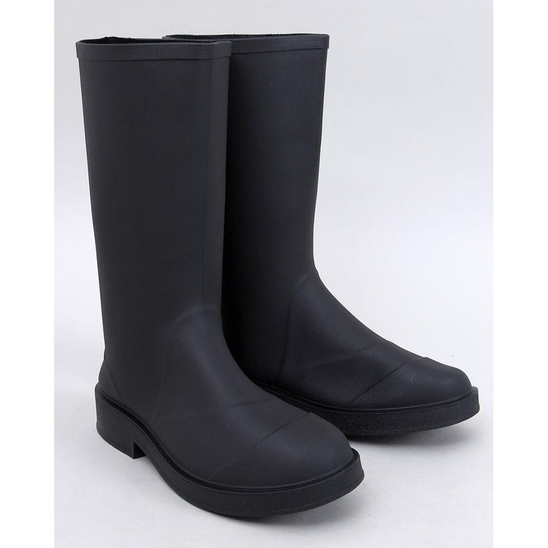 Bottes de pluie mates femme Meness noires 1