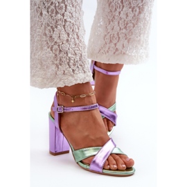Step in style Sandales Modèle Abilica M366 Violet - Entrez avec style 2