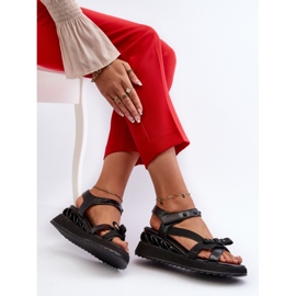 Step in style Sandales Modèle Da CR956 Noir - Entrez avec style le noir 2
