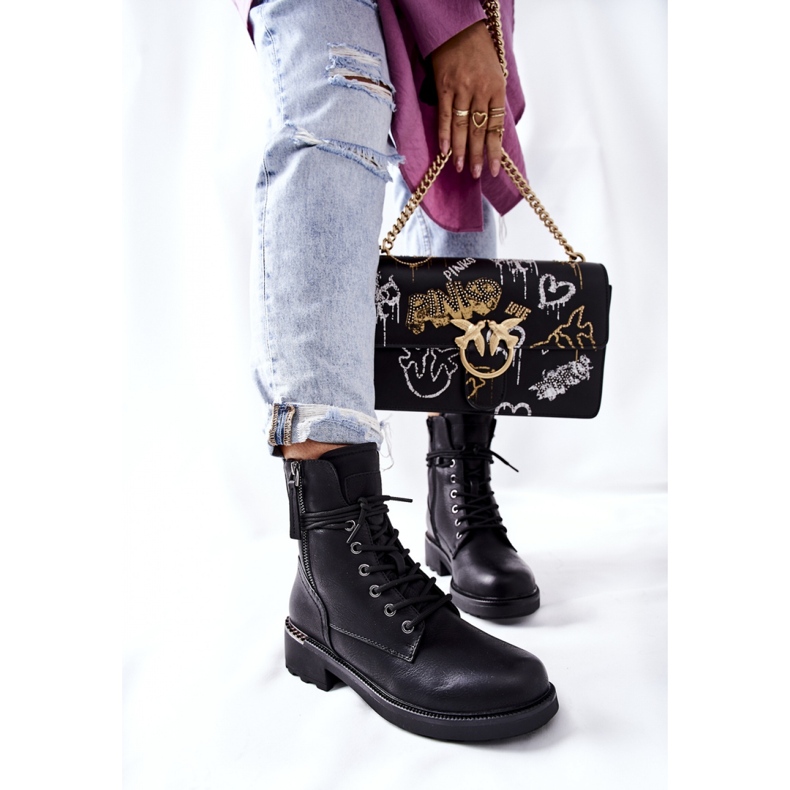 Step in style Bottes de travail Modèle Maisa 21BT35-4226 Vert - Entrez avec style noir 1