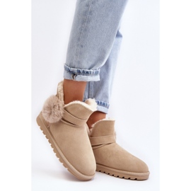 Step in style Bottes de neige Modèle Eraclio W8006 Beige - Entrez avec style 1